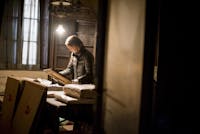 Foto di Gabriele Basilico, © FAI Interventi di campionatura a Casa Macchi, Varese.