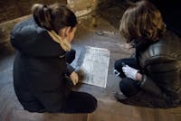 Interventi di campionatura a Casa Macchi, Varese.