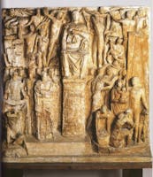 Arturo Martini, bozzetto in gesso per la "Giustizia corporativa"