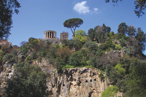 Villa Gregoriana, Bene FAI a Tivoli