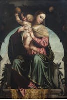 Alessandro Bonvicino detto il Moretto, Madonna con il Bambino (“Madonna dei limoni”), 1537 circa Alessandro Bonvicino detto il Moretto, Madonna con il Bambino (“Madonna dei limoni”), 1537 circa
