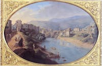 Gaspar van Wittel, Veduta dell’Aniene prima della cascata, 1691