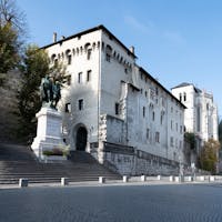 Castello dei duchi di Savoia a Chambéry, Esterno. © Département de la Savoie Castello dei duchi di Savoia a Chambéry, Esterno. © Département de la Savoie