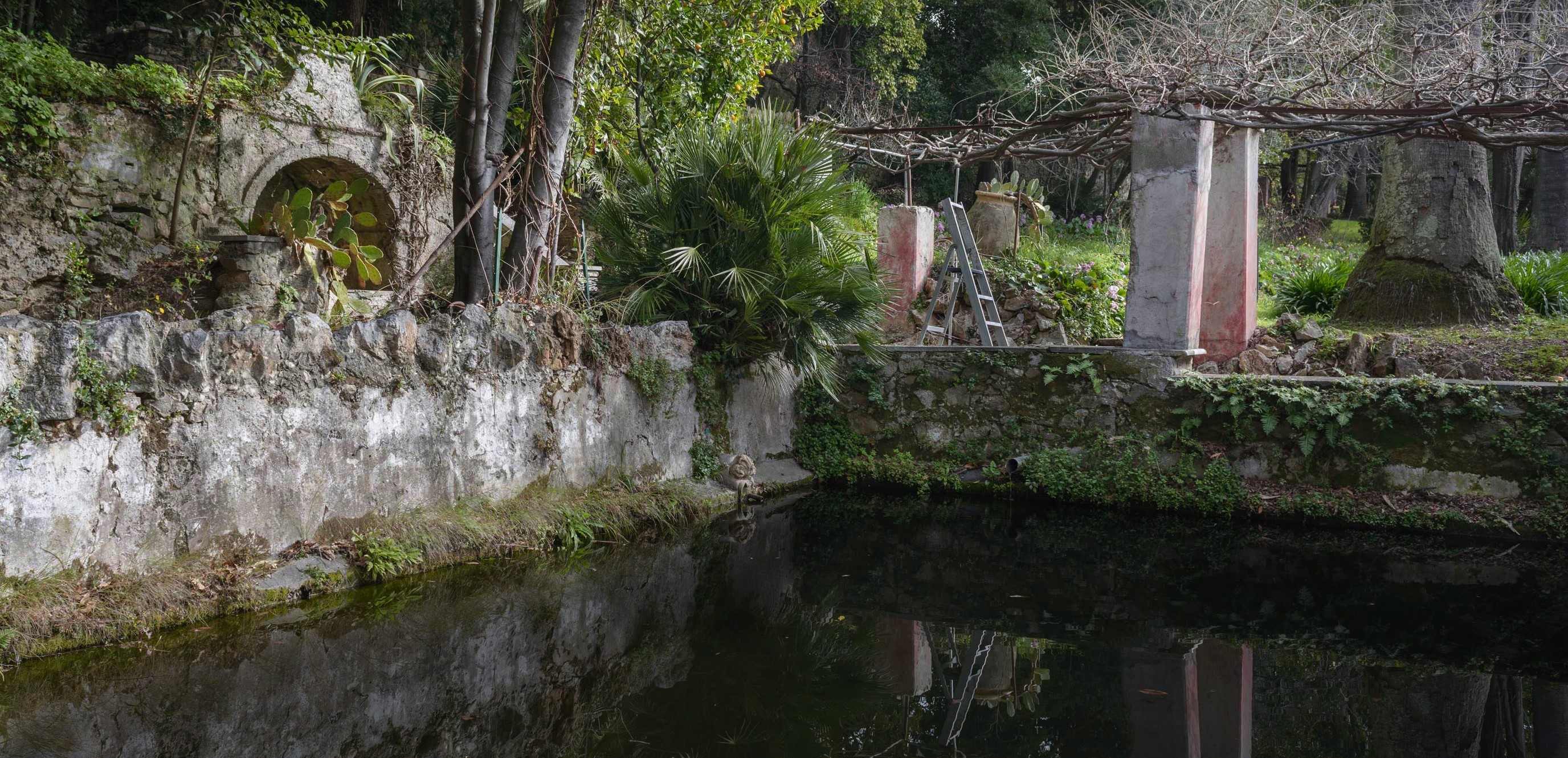 Vasca di Villa Rezzola | Foto Davide Marcesini (C) FAI