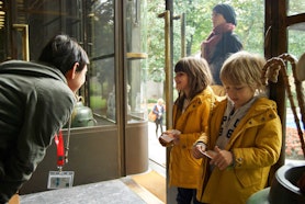 Una volontaria a Villa Necchi Campiglio | ph. D. Monti © FAI Villa Necchi Campiglio, Milano, A mano libera, diventa volontario