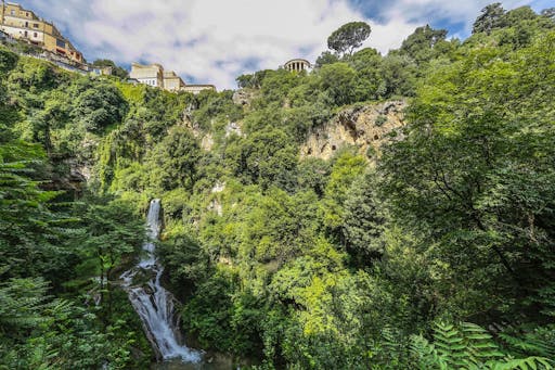 Parco Villa Gregoriana, Tivoli, Roma