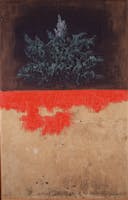 Carlo Mattioli Paesaggio olio su tela 1986 © Fondazione Carlo Mattioli