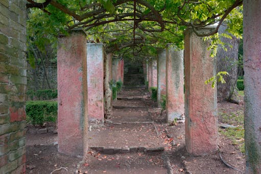 Il pergolato di Villa Rezzola