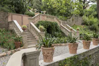 restauro del giardino