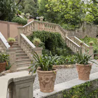 restauro del giardino