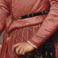 Dettaglio de Il Cavaliere in Rosa