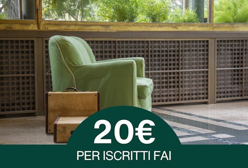 1 singolo webinar 20€ per Iscritti FAI