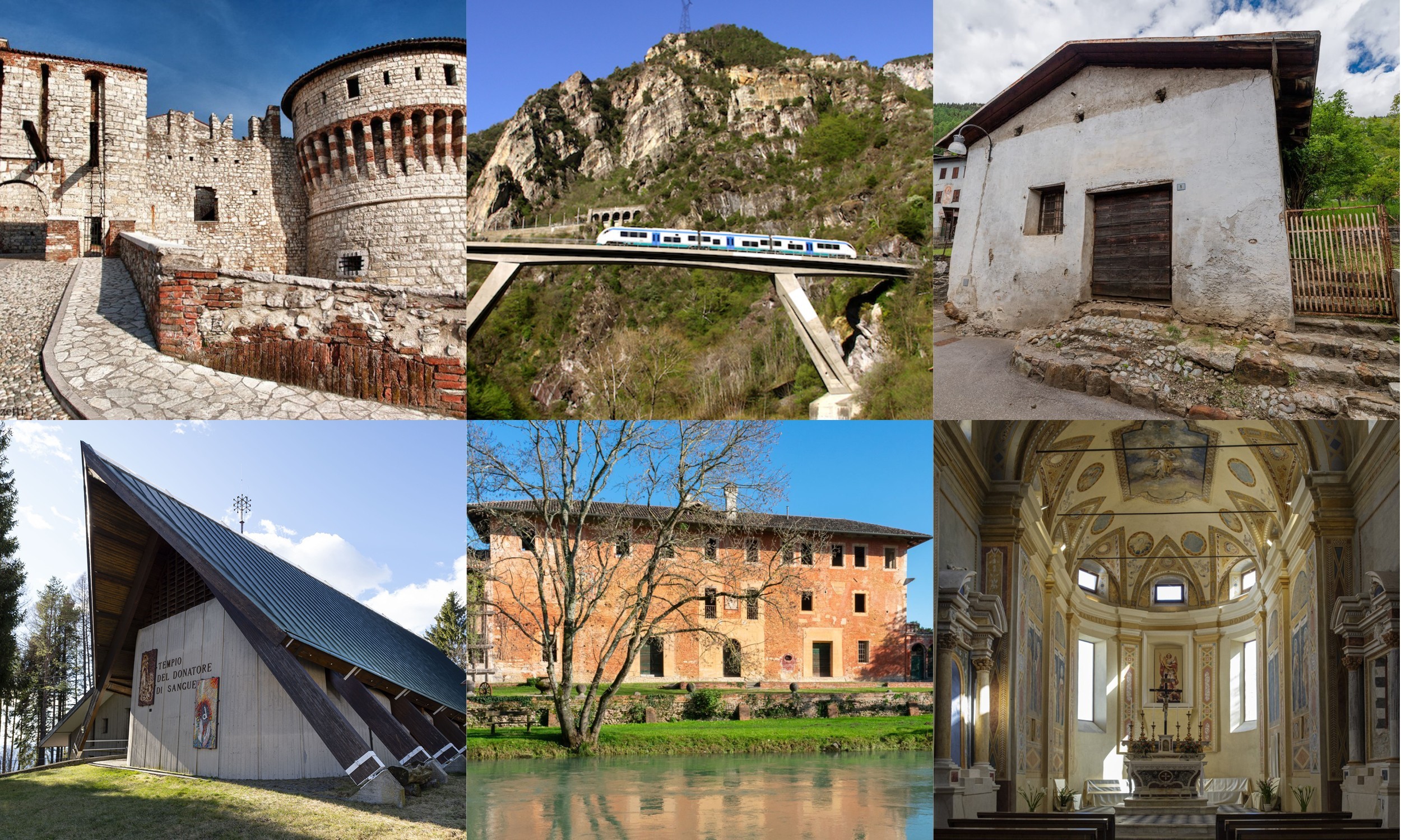 I Luoghi del Cuore più votati nel Nord Italia