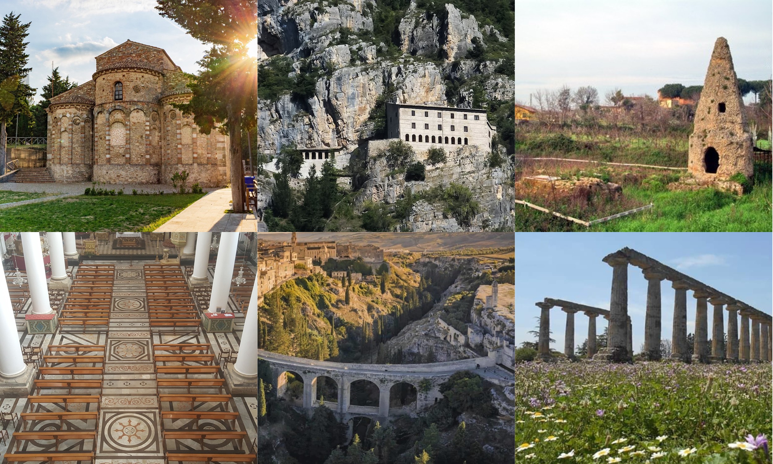 I Luoghi del Cuore più votati nel Sud Italia