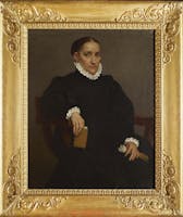 Giovanni Battista Moroni, Ritratto di signora anziana (Medea Rossi?), 1574 circa Giovanni Battista Moroni, Ritratto di signora anziana (Medea Rossi?), 1574 circa