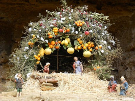 Presepe al Giardino della Kolymbethra - Foto di Giuseppe Lo Pilato © FAI