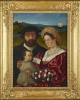 Andrea Previtali, Ritratto di famiglia, 1523 circa