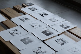 Stampa calcografica su plexiglass | Mostra del Libro Antico e Raro © FAI