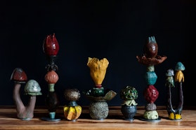 Zanellazine | Espositore a Ceramica a Villa Della Porta Bozzolo © FAI