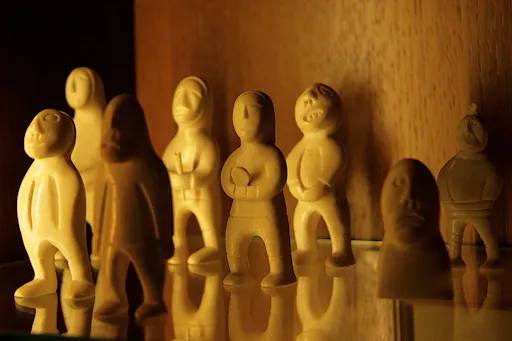 Un dettaglio della Collezione Monzino a Villa Del Balbianello, Tramezzina (CO)