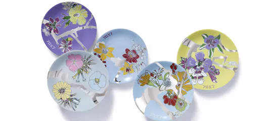 Regali di Natale aziende, piatti d'artista