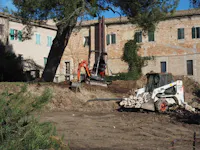 Intervento al Colle dell'Infinito, a Recanati.
