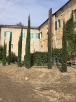 Intervento al Colle dell'Infinito, a Recanati.