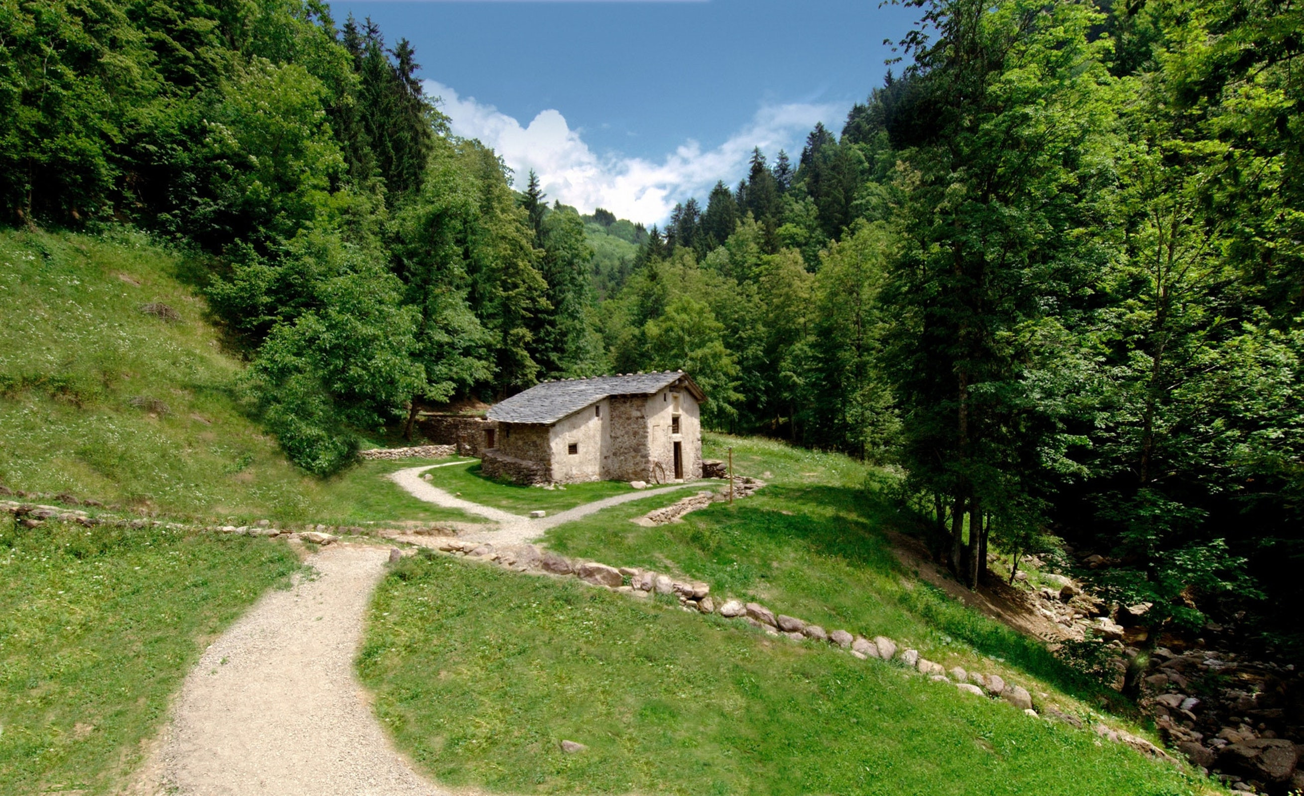 Mulino Maurizio Gervasoni, Roncobello (BG) | © FAI