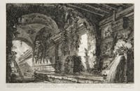 Giovanni Battista Piranesi, Scenographia operis includentis Specum Aquae Virginis, 1762 