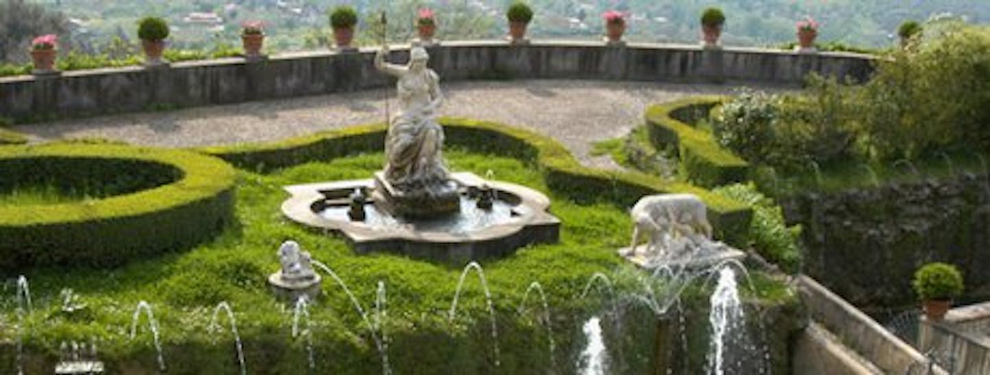 Villa Gregoriana o Villa d'Este? Villa Gregoriana o Villa d'Este?