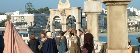 Rivombrosa, il set di Otranto