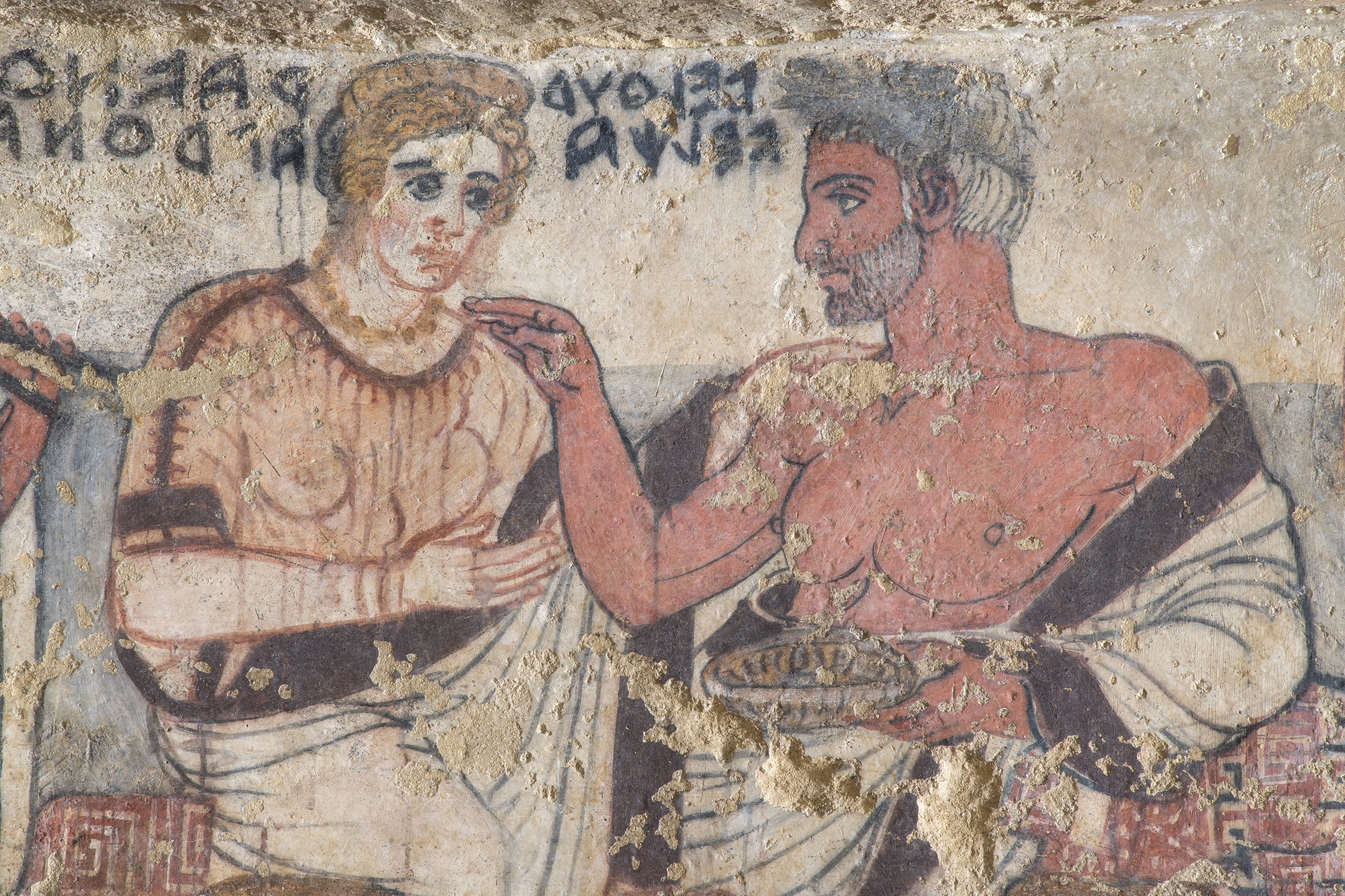 Torna a splendere la Tomba degli Scudi di Tarquinia (VT)