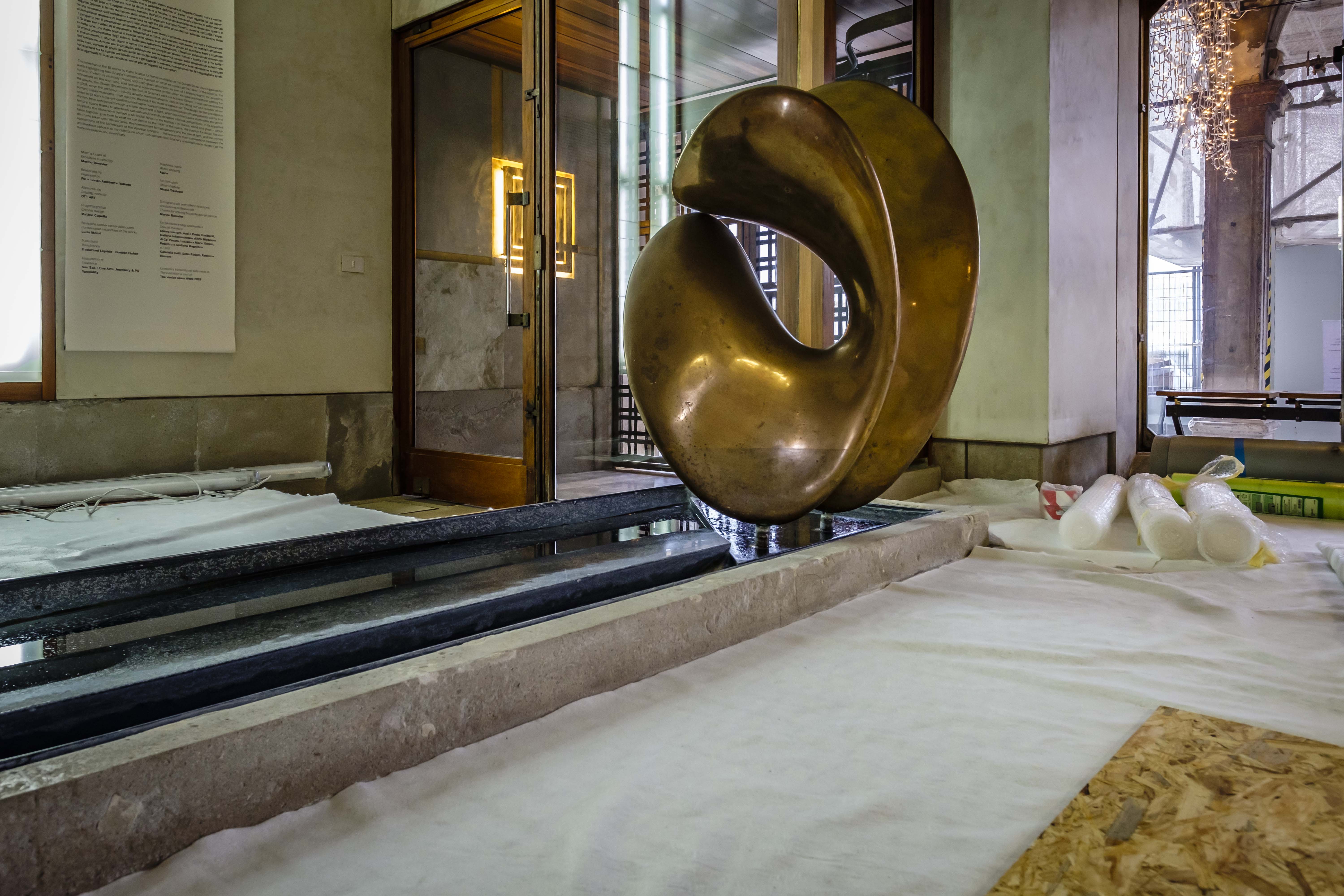 A Negozio Olivetti restaurato il “Nudo al Sole” di Viani