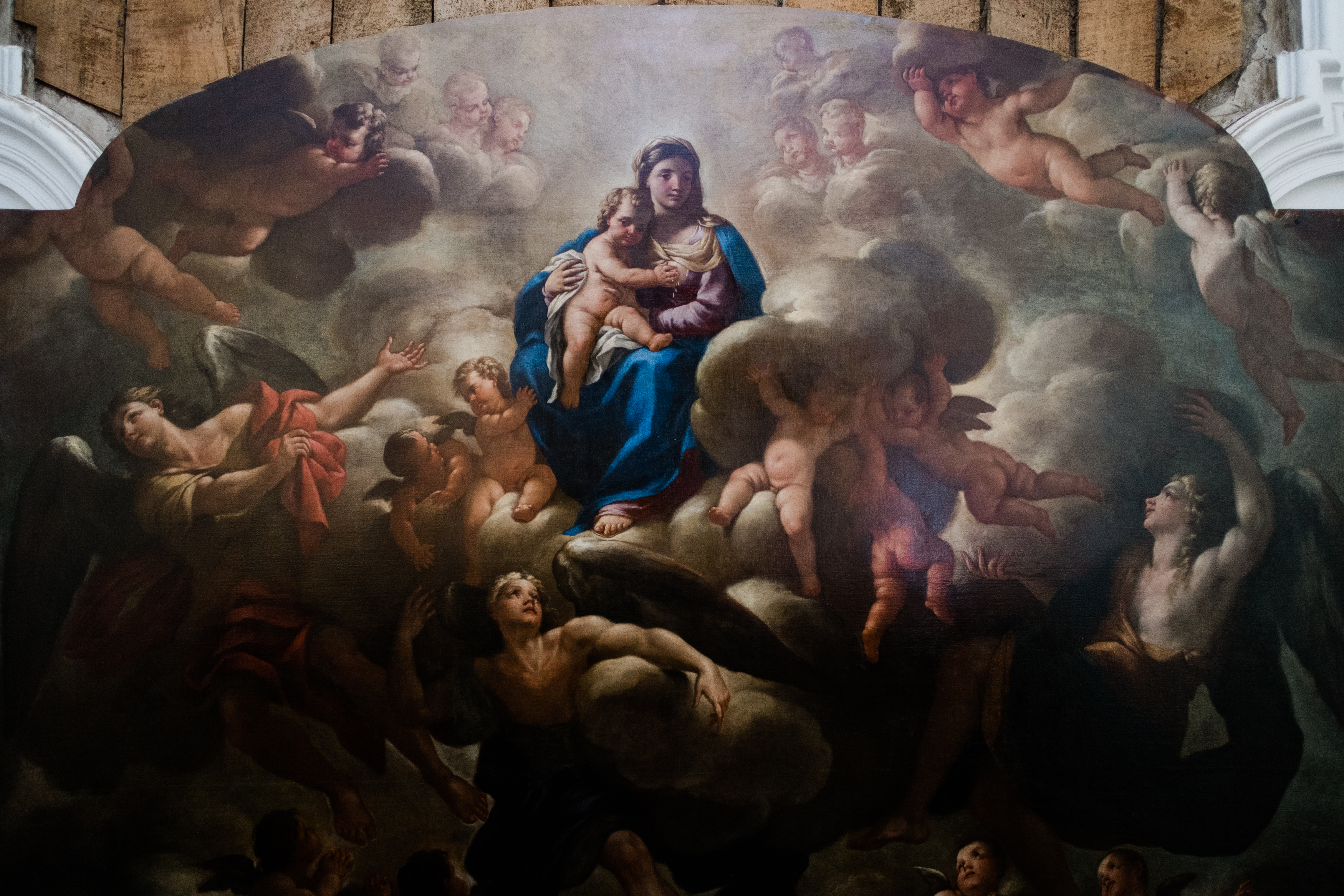 Concluso il restauro della tela "La Madonna delle Grazie" a Calvizzano (NA)