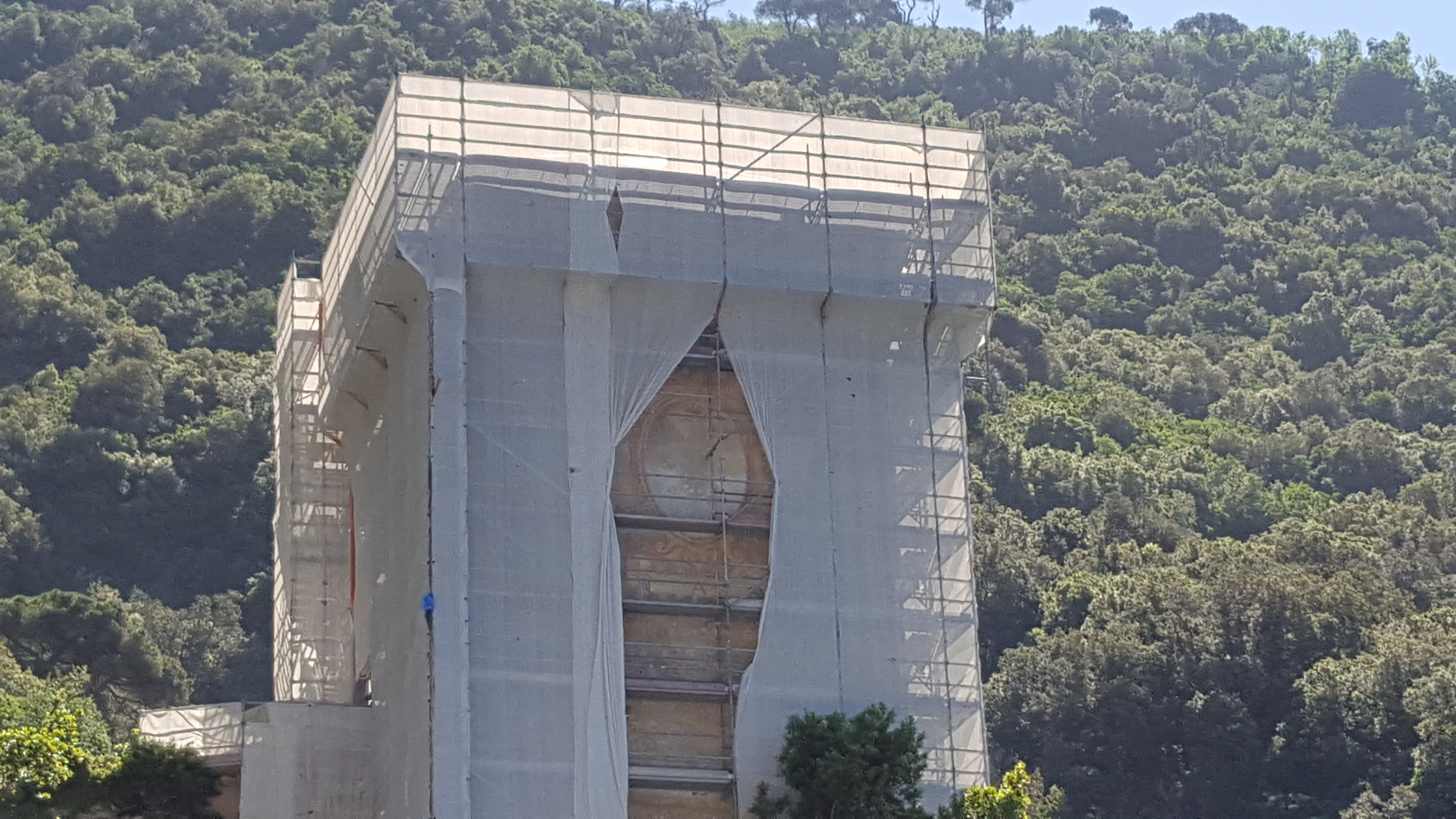 A San Fruttuoso proseguono i restauri della Torre Doria