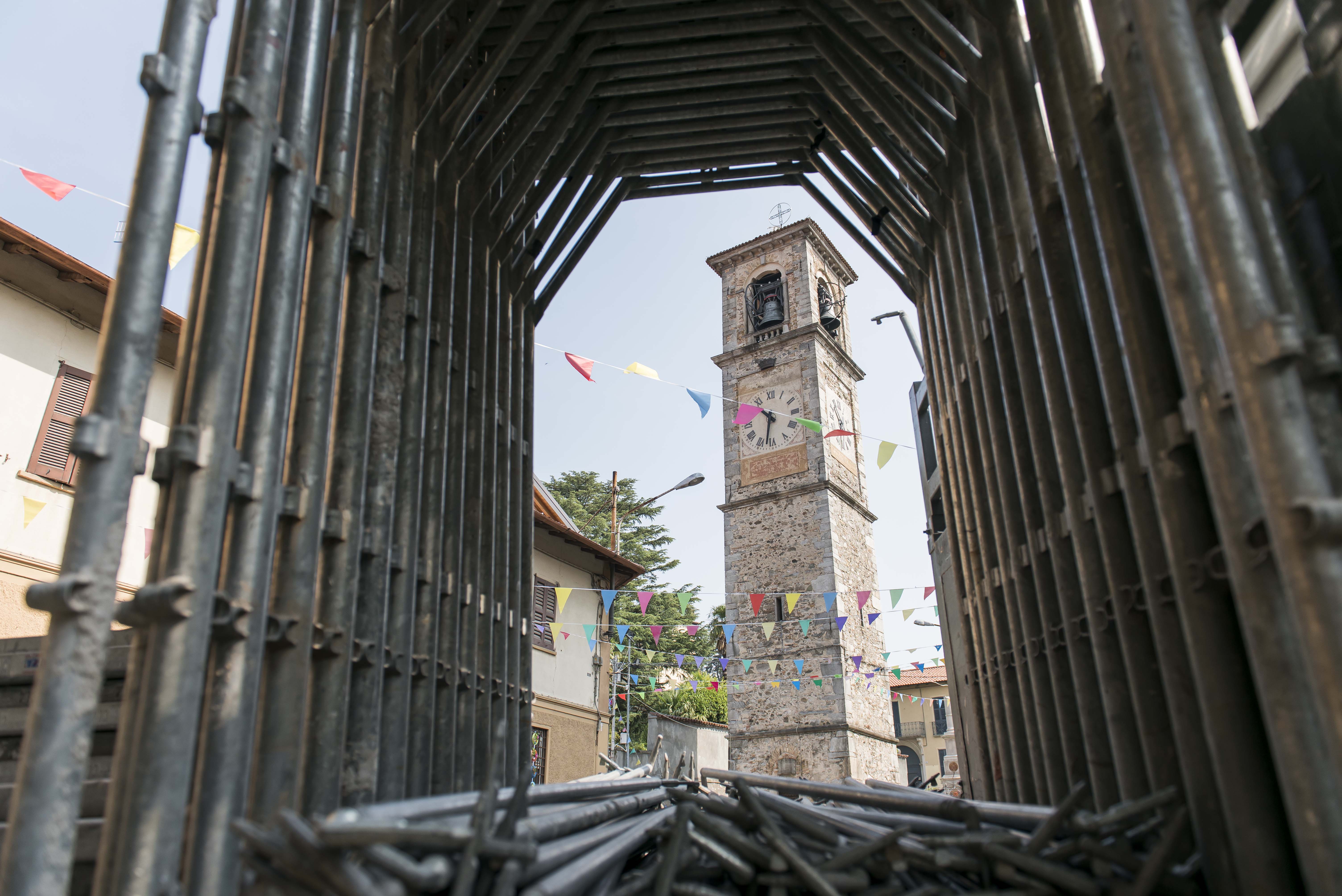 Avvio del cantiere a Casa Macchi