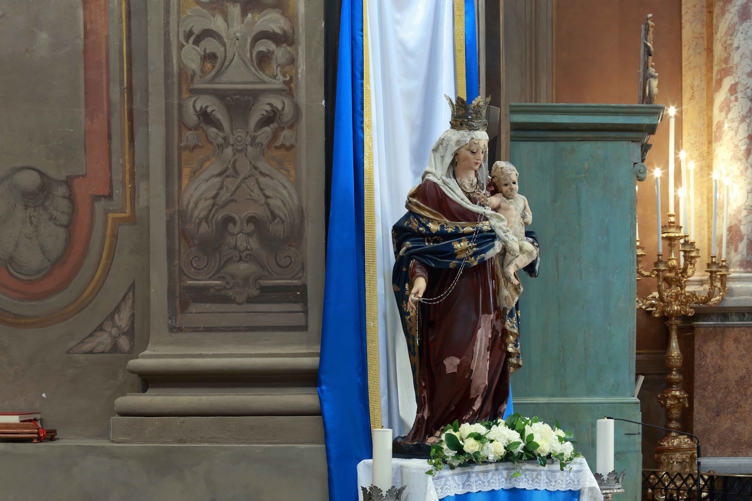 Terminato il restauro della Madonna col Bambino di Pieve di Cento (BO)