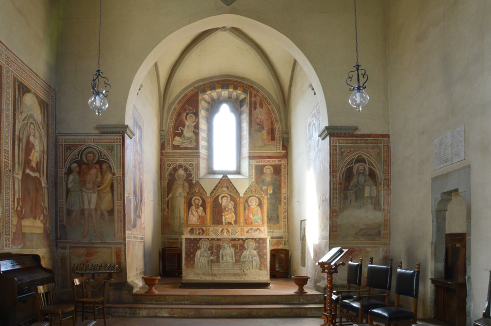 Il restauro degli affreschi dell’oratorio di San Bartolomeo a Prato