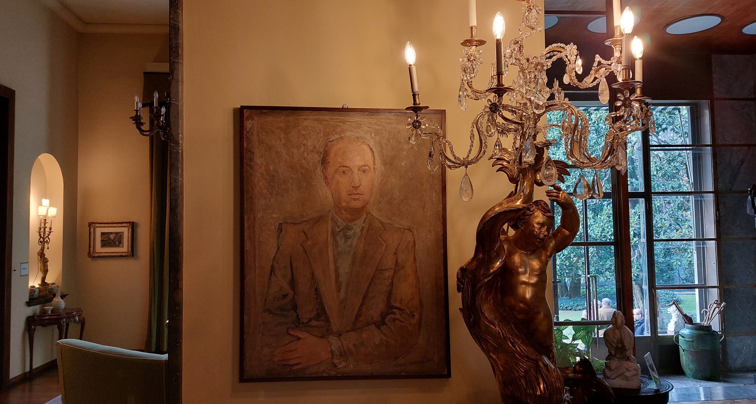 Ritratto di Adriano Pallini: a Villa Necchi l’opera di Massimo Campigli