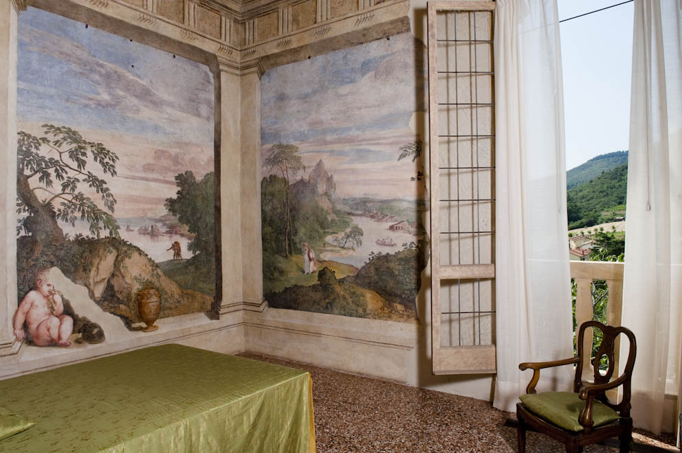 A Villa dei Vescovi sui Colli Euganei il paesaggio è protagonista