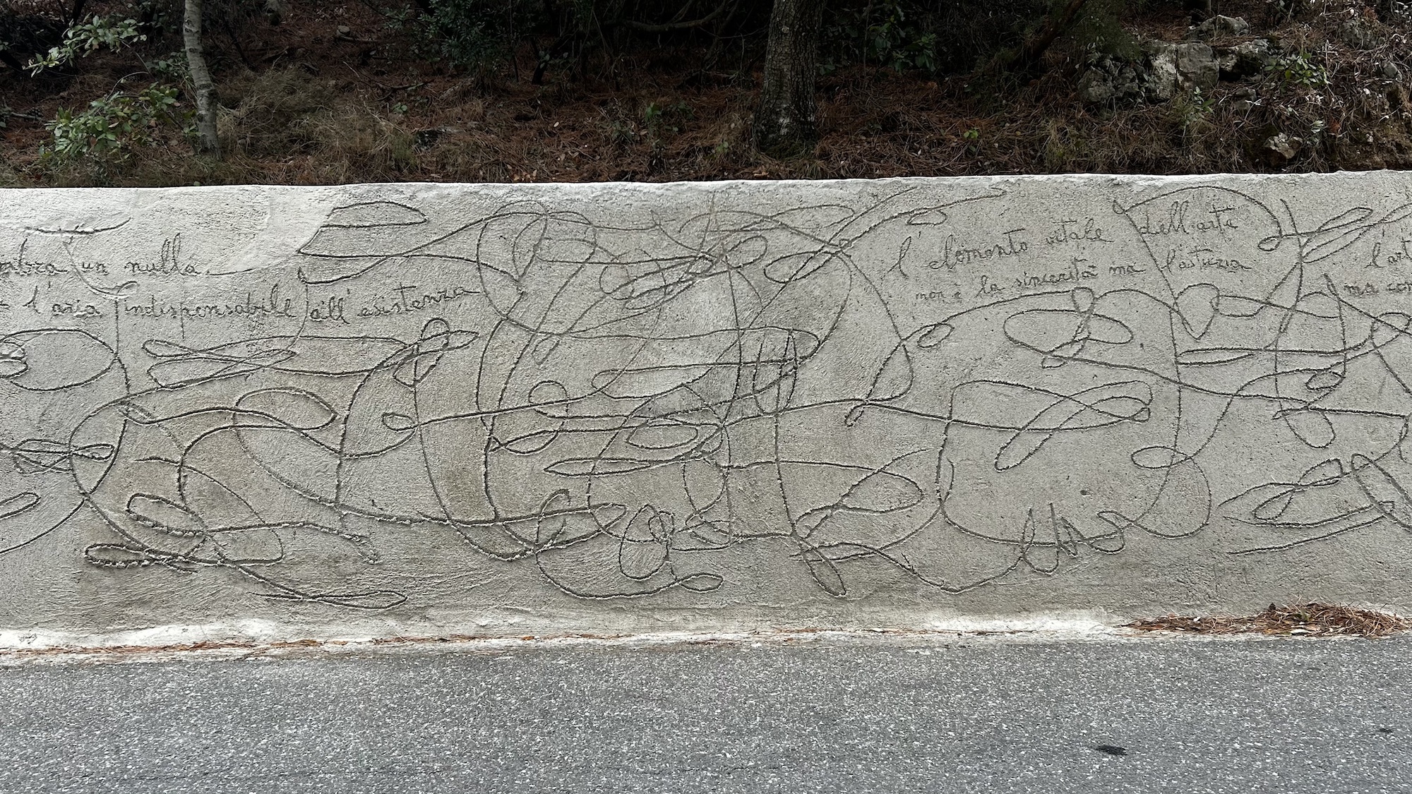 Il Muro del Groviglio restaurato grazie a “I Luoghi del Cuore"