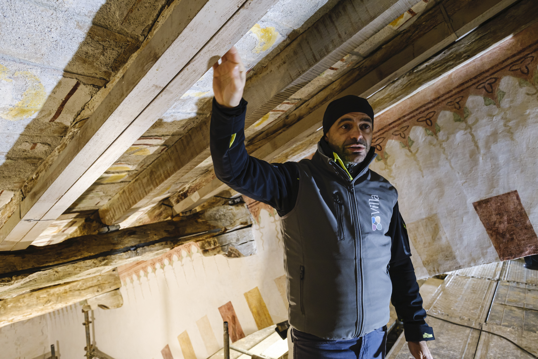 Intervista al restauratore che ha riportato allo splendore il “Cielo di San Nicola”