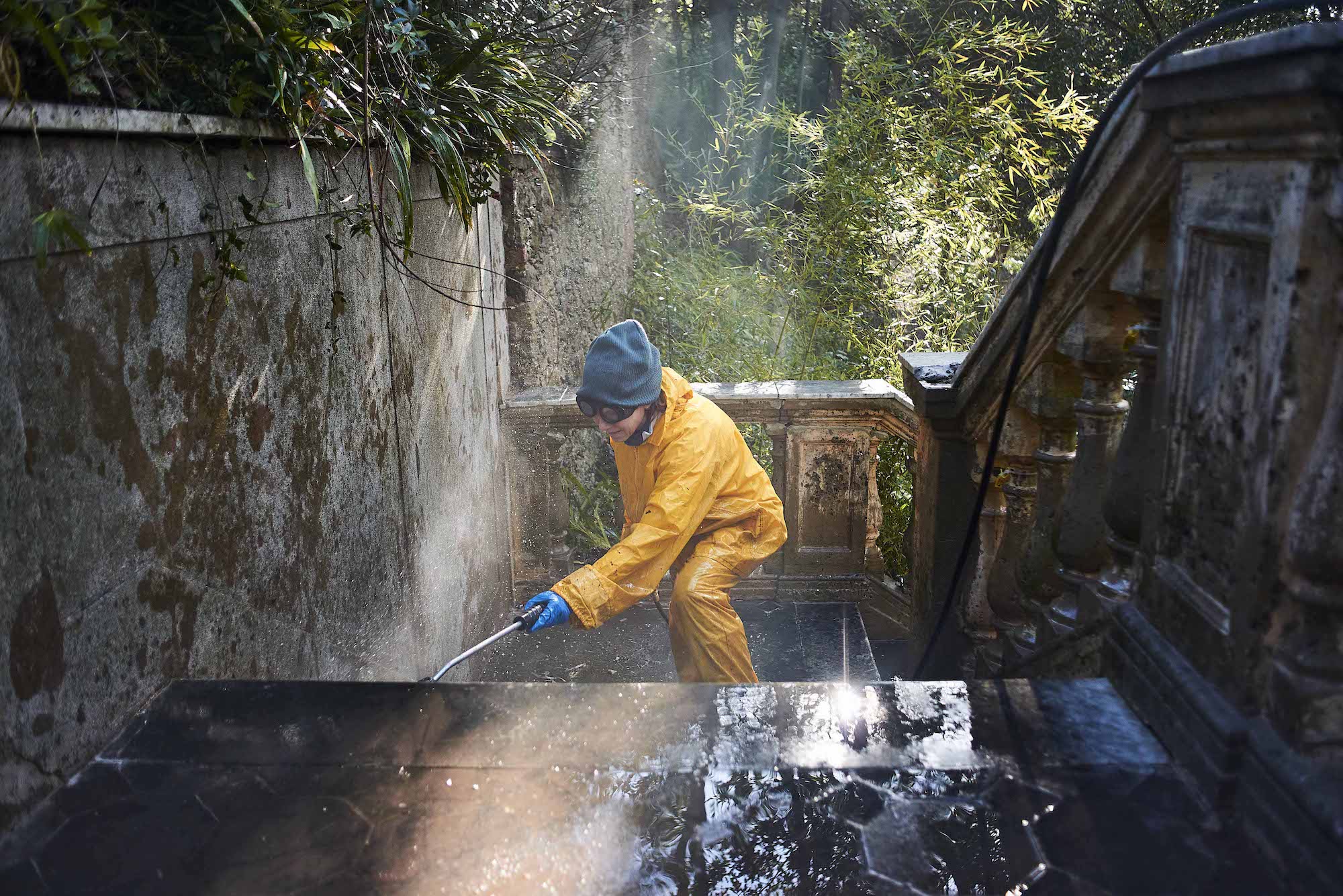 Una giornata in cantiere a Villa Rezzola con i nostri architetti