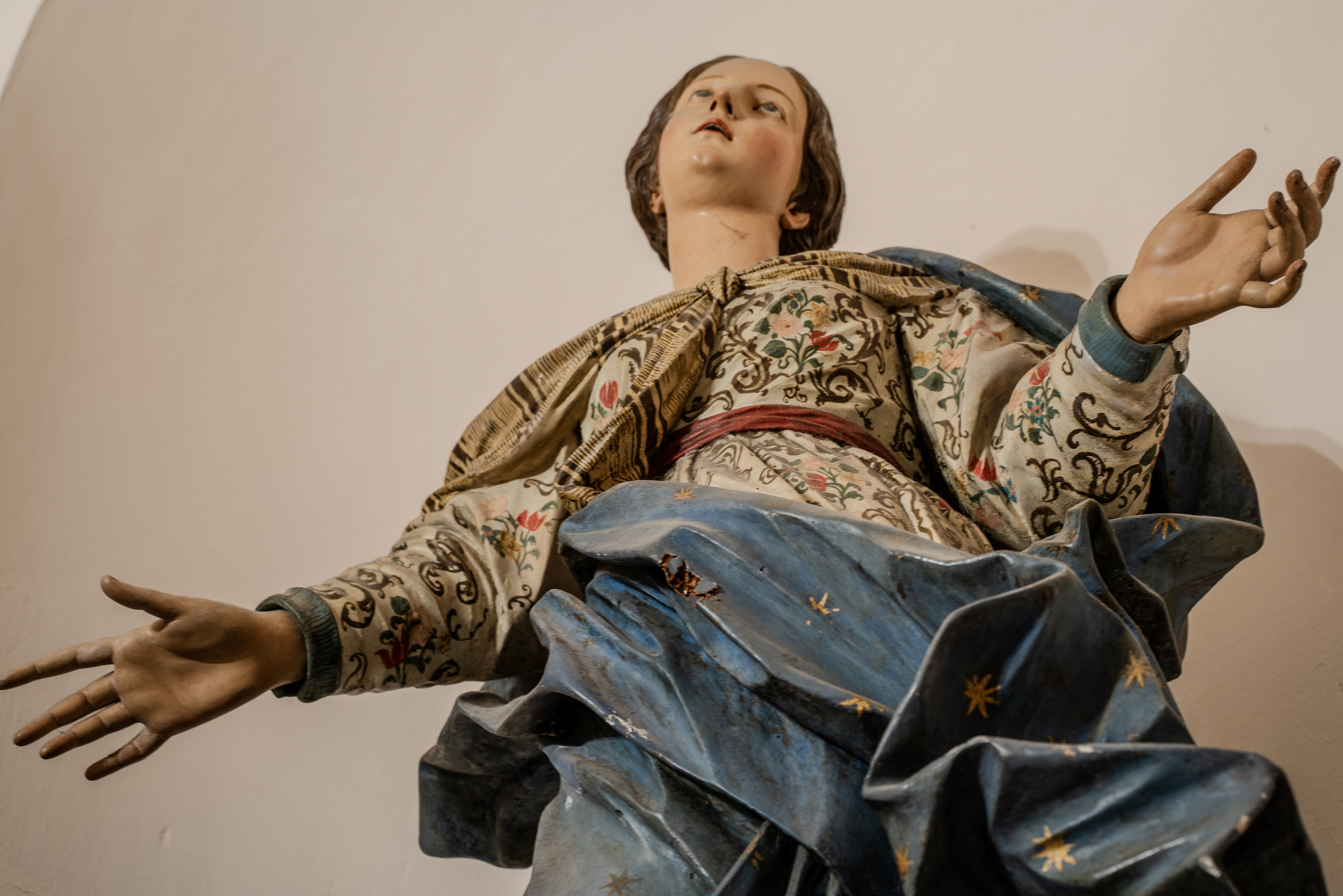 Duomo di Salerno: il restauro della statua della Madonna Immacolata