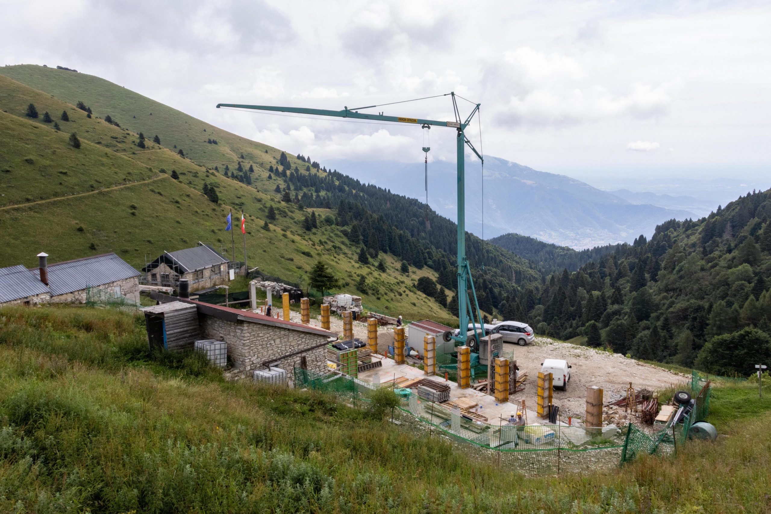 Il restauro sostenibile di edifici storici ad alta quota