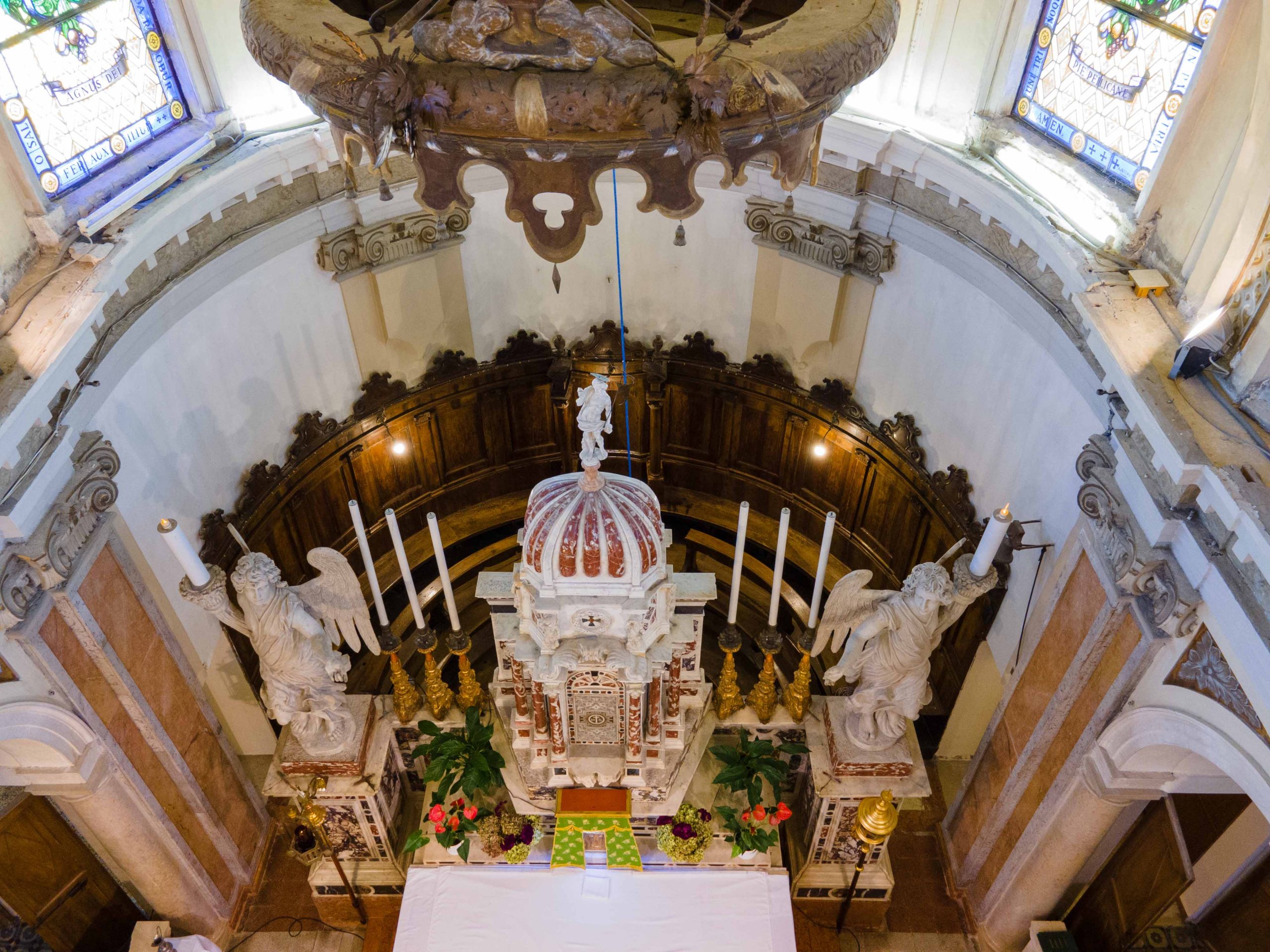 Nuova vita per il coro ligneo, un pezzo di storia e di fede della comunità di Guarda Veneta