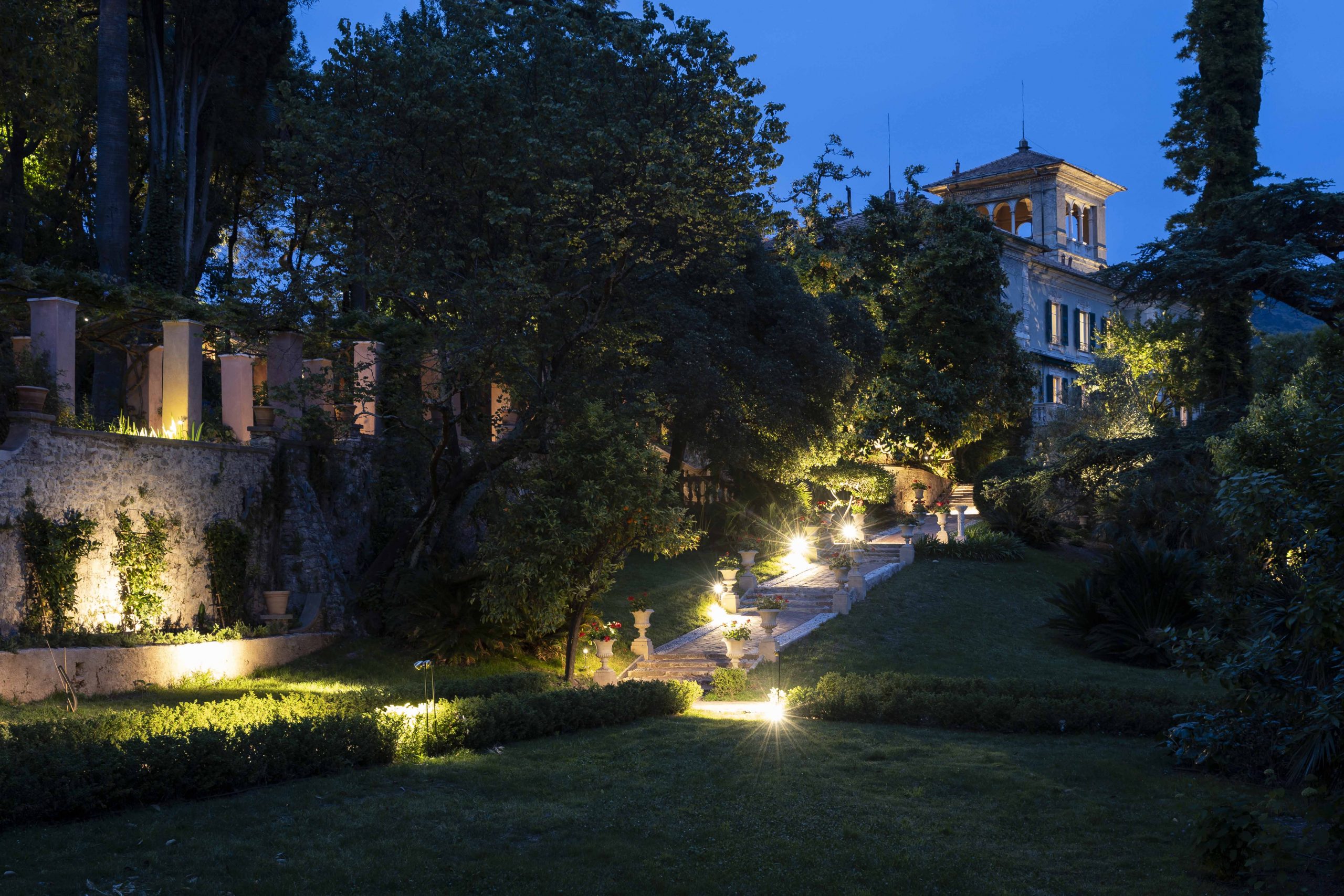 Il giardino di Villa Rezzola è un paradiso dell’anima