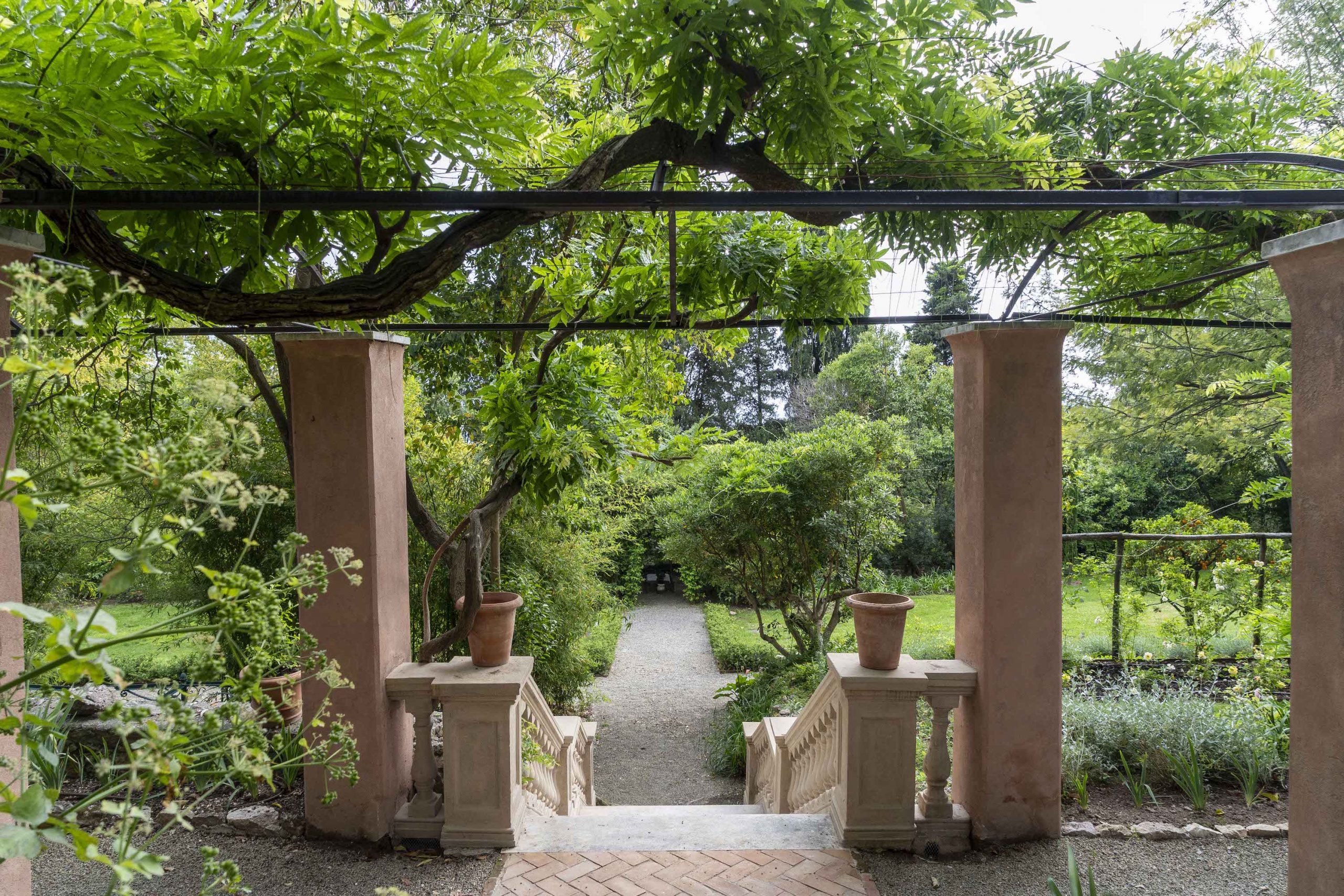 Dietro le quinte: il restauro del giardino di Villa Rezzola