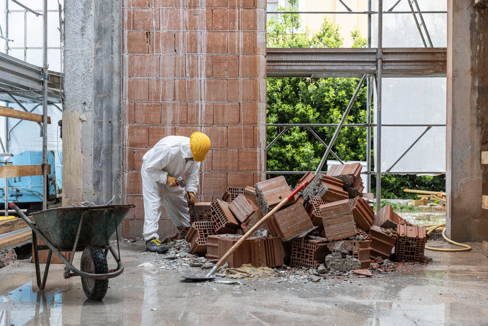 Dietro le quinte del cantiere del Padiglione Ennio Brion