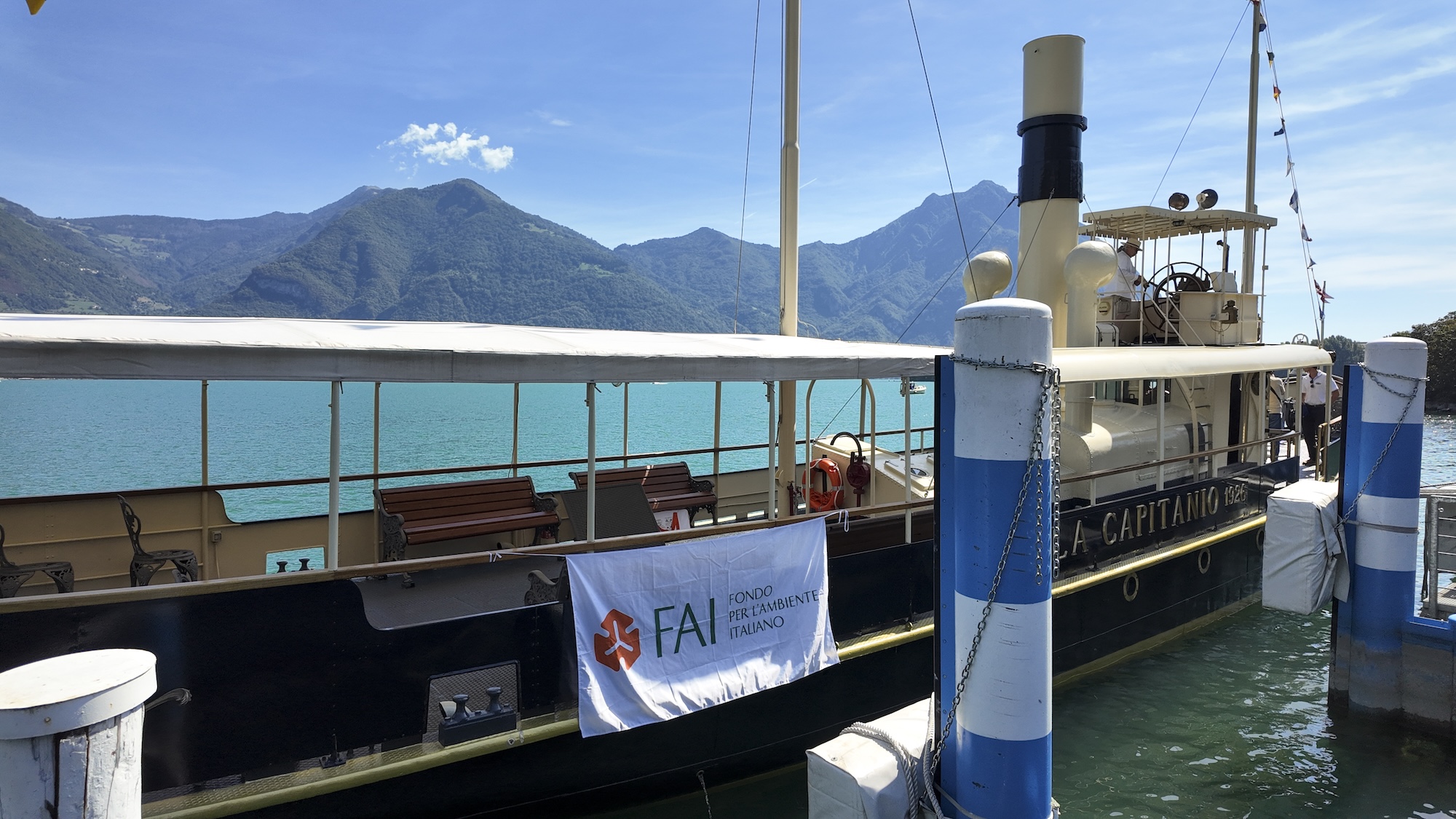 Un secolo sul Lago d’Iseo: la Capitanio torna a navigare